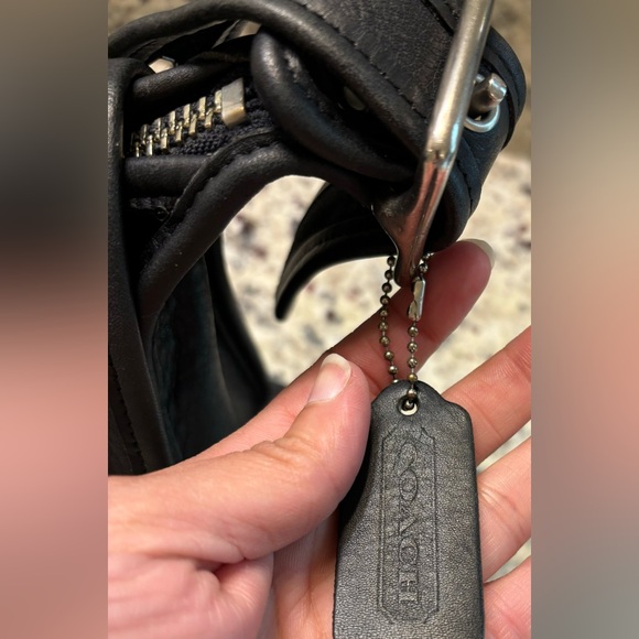 Vintage Coach 9951 Patricia's Legacy Leather Messenger Bag  Crossbody Black - Picture 11 of 11